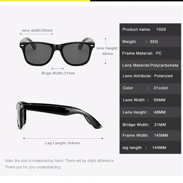 Classic Retro Polarized Sunglasses Men Luxury Brand Designer Rivet Shades Square Goggle Fashion Female Sun Glasses 3