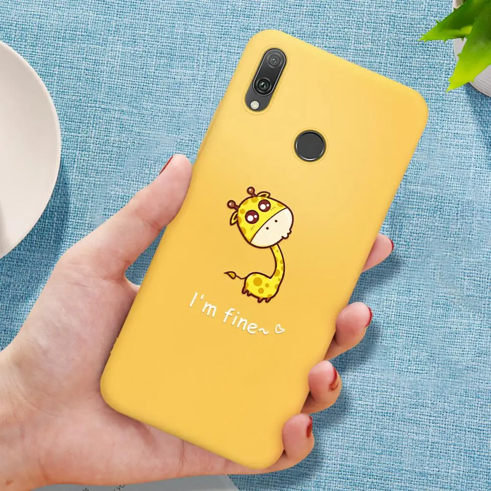 14 Чехол для телефона с рисунком из мультфильма для huawei P Smart Plus P30 P20 Lite mate 20 Pro 10 P10 Lite милый чехол для пары - Цвет: 14