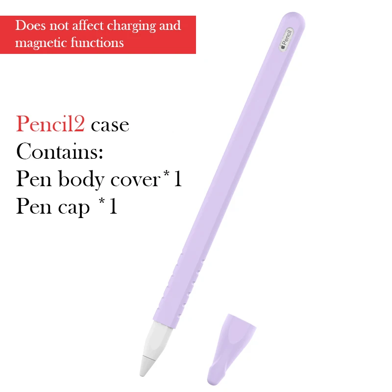 Силиконовый чехол для планшета, стилус, чехол для Apple Pencil 2 поколения, чехол для iPad Pencil 2th