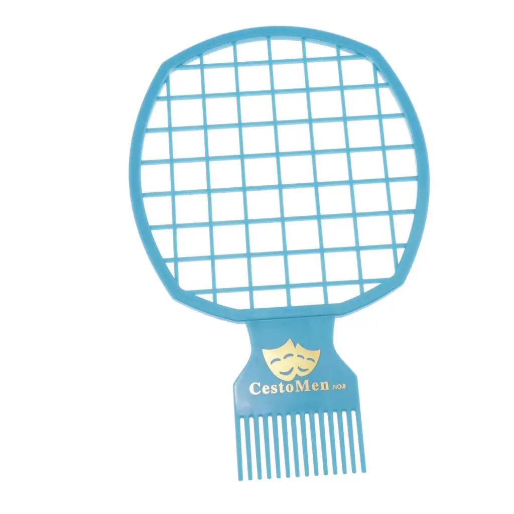 2 In 1 Afro Dreadlocks Twist Hair Comb Hair Pick Comb DIY Hair Styling Tool Pick Twist Wave Curling Barber Hairdressing Comb