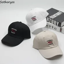 Бейсбольная кепка s для женщин с принтом симп вышивка корейский стиль Кепка для женщин s Harajuku пары аксессуары для повседневной одежды Ulzzang шляпа на каждый день