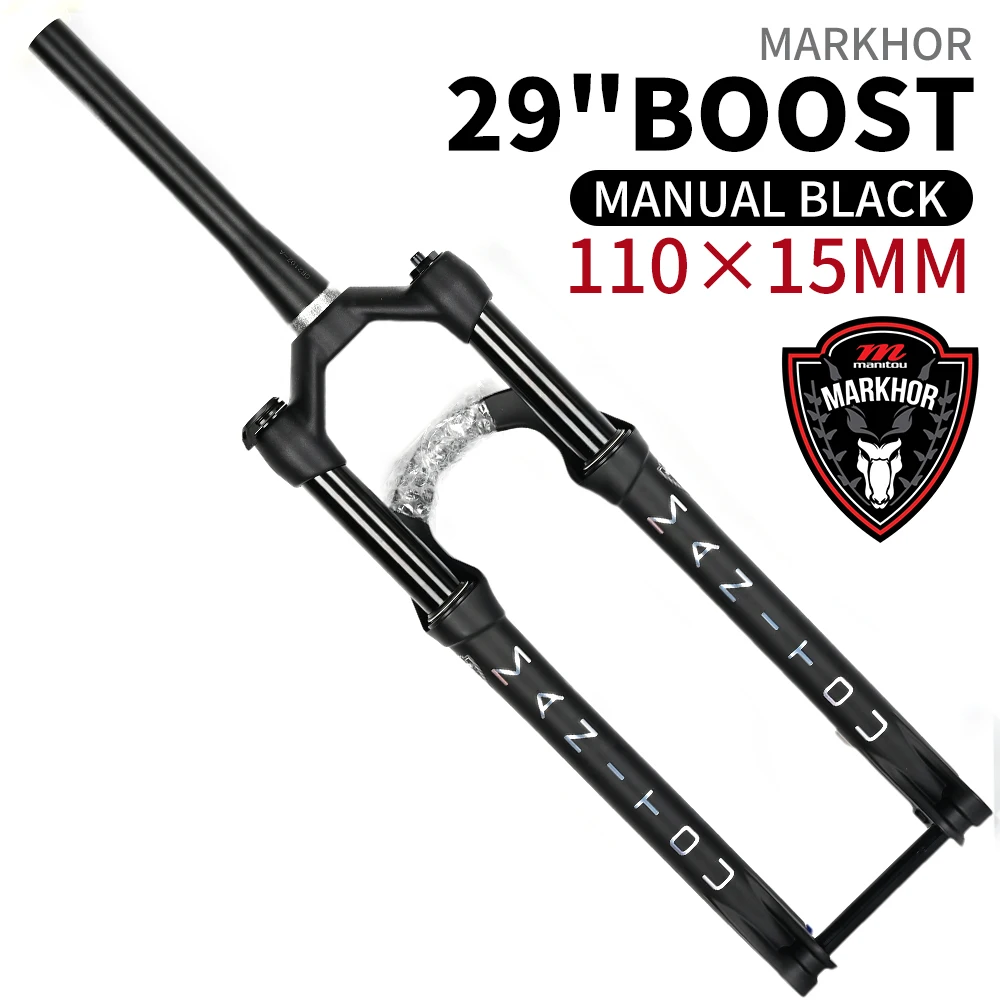 Bike Fork Manitou MARKHOR 26 27.5inchs 29er Mountain MTB Bicycle Fork air Front Fork suspension Manual control remote lock