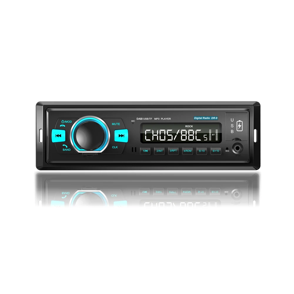 Tragbare DAB Digital Radio Empfänger w/Antenne U Disk-Format Wiedergabe Radios 