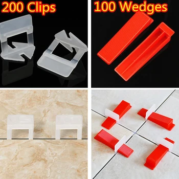

300 X Ceramic Floor Tile Leveling Spacer System Tool Clips & Wedges Flooring