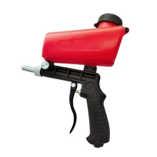 WAERTA 90psi портативный гравитационный Пескоструйный пистолет пневматический небольшой Пескоструйный Аппарат Регулируемый пневматический Пескоструйный набор