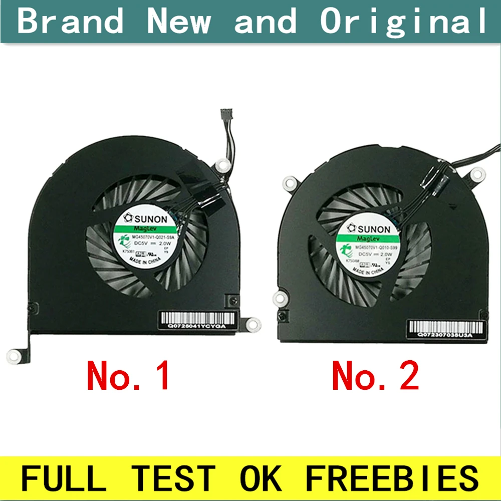 

New laptop CPU cooling fan Cooler Notebook PC for apple Macbook Pro A1297 17" MC226 MC227 922-9294 922-9295 2009-2011 Year