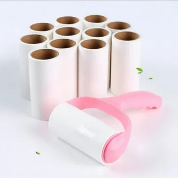 

Lent Remover Disposable Sticky Paper Rolling Brush Suction Hair Removal Hair Remover Clothes Sticky Lint Roller Hair Roller