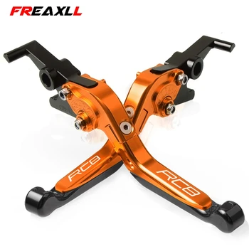 

Motorcycle Lever CNC Adjustable Foldable Lengthening Aluminum Brake Clutch Levers For KTM RC8 2009-2016 2010 2012 2013 2014 2015