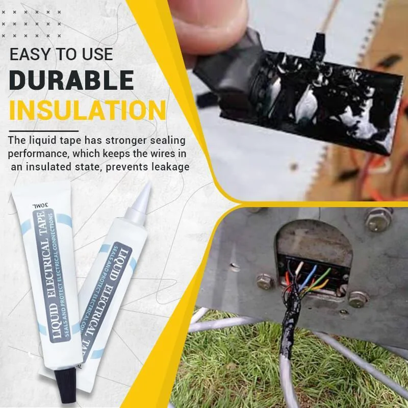 Liquid Tape Insulation 30ML Waterproof Electrical Tape Temperature Resistant Flame Retardant Adhesive Resistant Paste electrical tape electrical insulating tape insulation tape insulating tape
