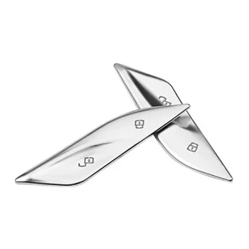 

for 5 Series G38 G30 6GT F10 Car Door Unlock Switch Button Cover Trim Sticker Accessories for 6 Series G01 X3 X4