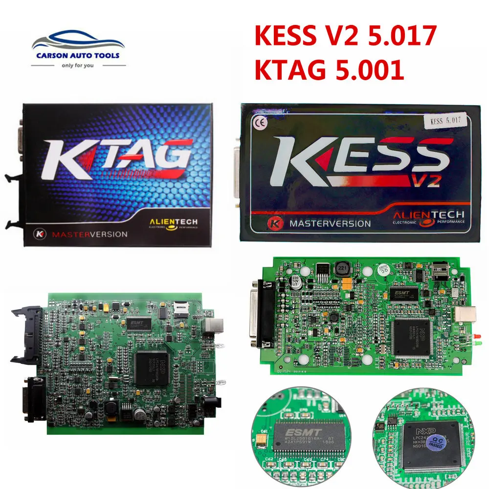 KESS V2 5 017 программатор системного блока управления сканер мастер версия без