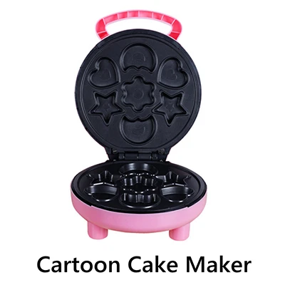 Cartoon cake maker DMWD Бытовая DIY машина для приготовления тортов автоматическая машина для завтрака мультяшное яйцо форма для торта яичный пирог машина 220 В - Цвет: Cartoon cake maker