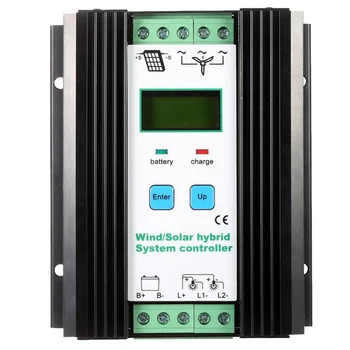 

Wind&Solar Hybrid PWM Controller(600W Wind+400W Solar) 12V/24V Automatic