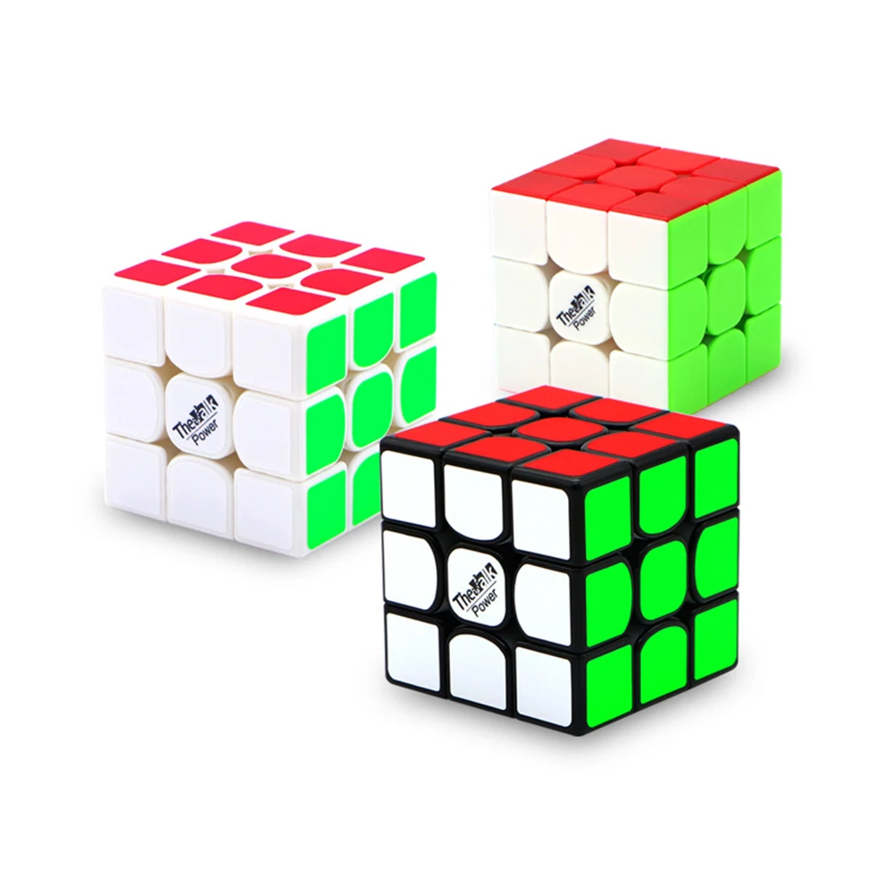 IQ-Cubes QiYi Valk3 power 3x3 Cube Высокая головоломка с быстрым кубом волшебное профессиональное обучение и образовательные кубики magicos детские игрушки
