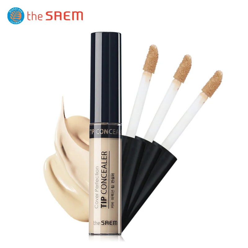 

Консилер для консилера SAEM Cover Perfection, 6,5 г, шелковистая увлажняющая питательная основа, крем-карандаш, стойкая корейская косметика