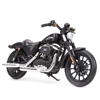 Maisto 1:18 Harley-Davidson 2014 Sportster Iron 883 Die Cast Vehicles Collectible Hobbies Motorcycle Model Toys 1