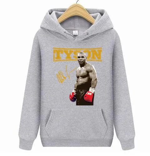 Майка TYSON Железный майка коробки бокса чемпионская куртка с капюшоном/Толстовка Новая