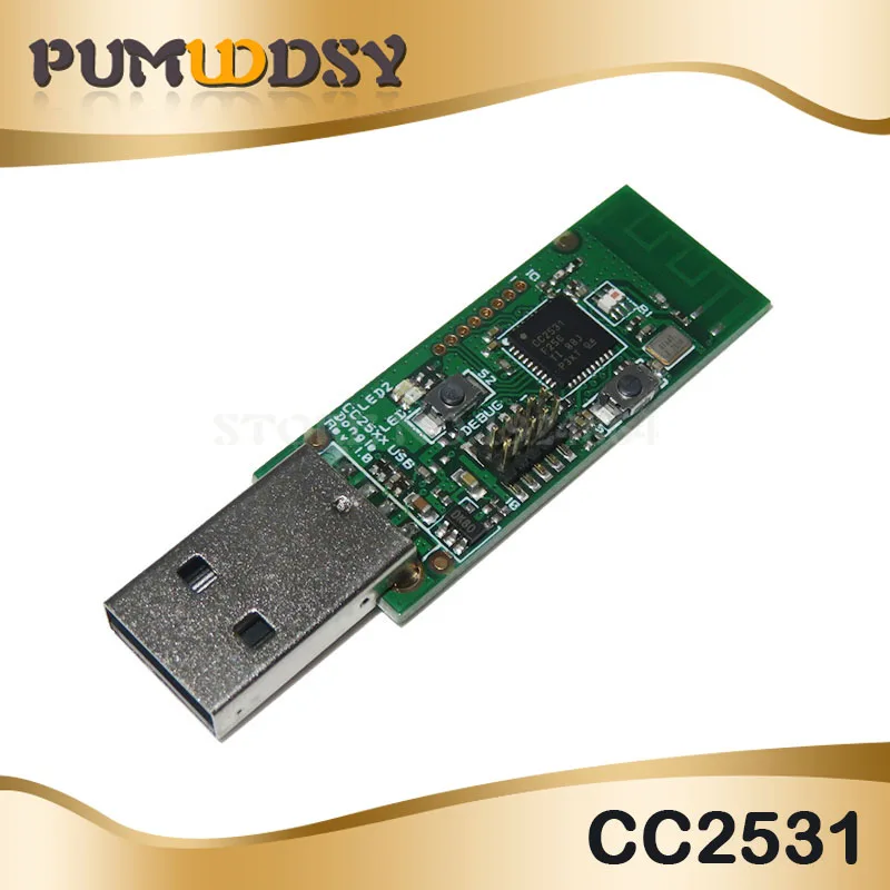 Беспроводной Zigbee CC2531 CC2540 Sniffer Обнаженная плата пакетный протокол анализатор модуль с usb-портами Dongle Capture Packet Module