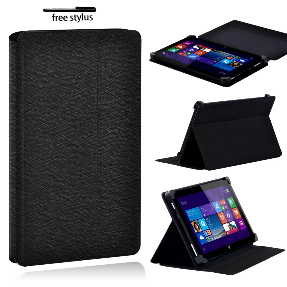 

Case for Linx 7 / 8 / 10 PU Leather Tablet Foldable Lightweight Scratch Resistant Protective Cover Case + Pen