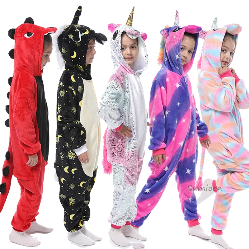 Kigurumi Pajamas Unicorn For Children Baby Girls Pyjamas Boys Sleepwear Animal Fox Cat Licorne Onesie Kids Costume Jumpsuit Kigurumi Pajamas Unicorn For Children Baby Girls Pyjamas Boys Sleepwear Animal Fox Cat Licorne Onesie Kids Costume Jumpsuit