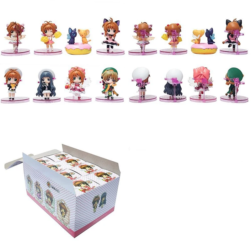 Cardcaptor Sakura set of 8pcs PVC figure figures doll dolls anime new 
