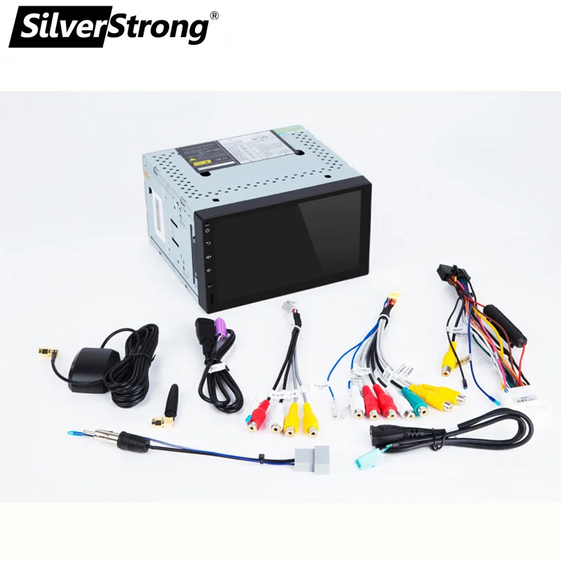 Автомагнитола SilverStrong универсальная стерео система на Android 10 с IPS экраном 7 дюймов