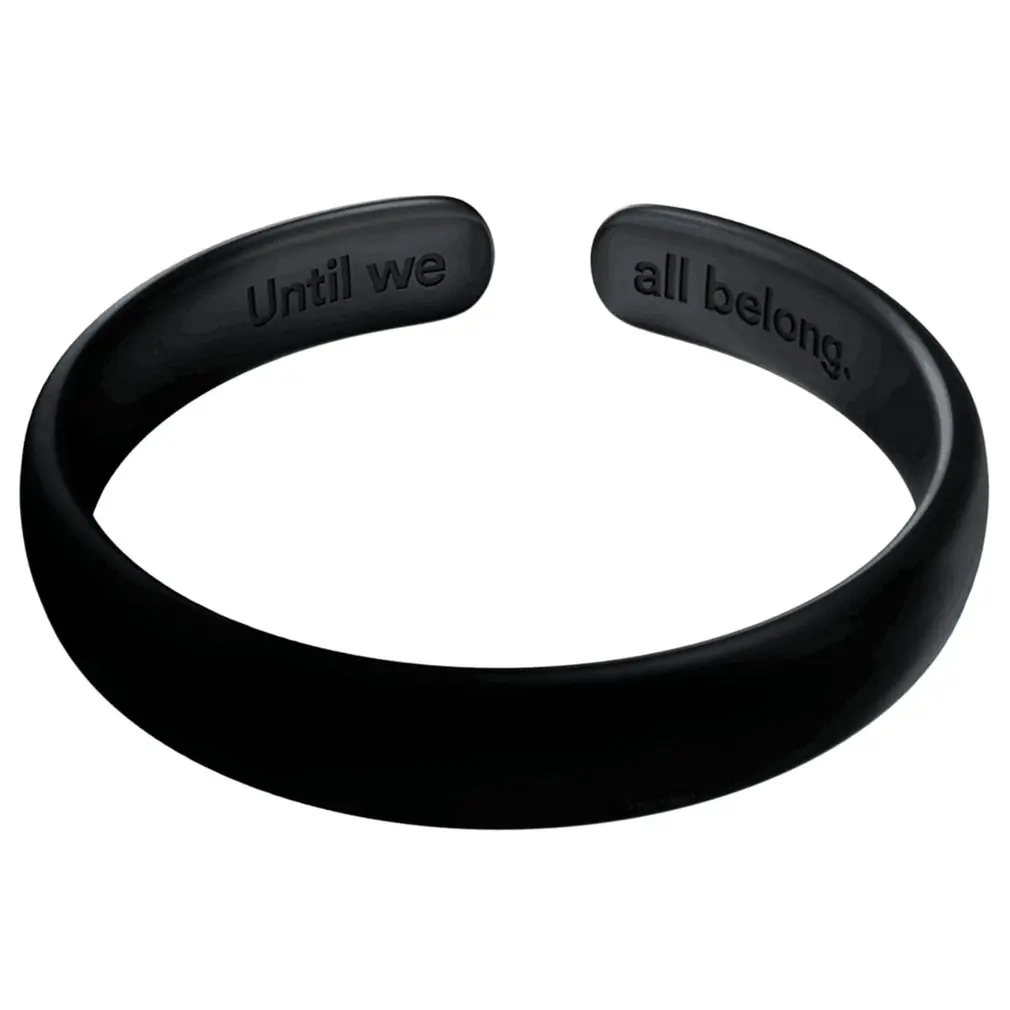 1 шт., простое классическое модное черное кольцо с надписью, регулируемое кольцо для пар, медное кольцо, тема для свадьбы, для обеспечения равенства