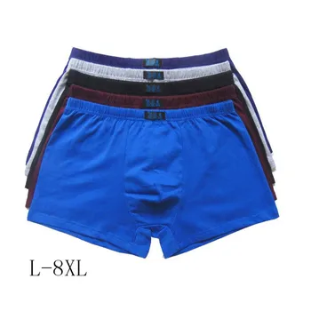 

6Pcs\lot Male Panties Cotton Men's Underwear Boxers Breat кальсоны Ventilate 100% Cotton Solid Man Boxer Underpants Comfortabl