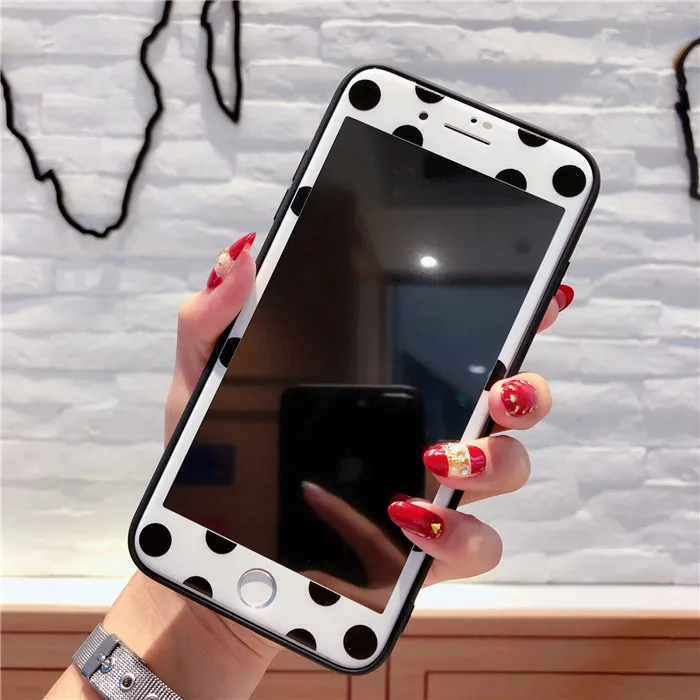 Пленка из закаленного стекла для iPhone 11 Pro MAX XR XS MAX X 6s 7 8 Plus, защита экрана, полное покрытие - Цвет: 2