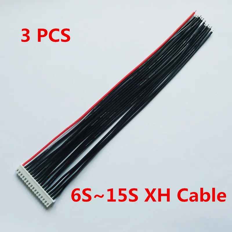 3 шт. 20 см 22AWG балансировочный провод 6S 7S 8S 9S 10S 11S 12S 13S 14S 15S для зарядки