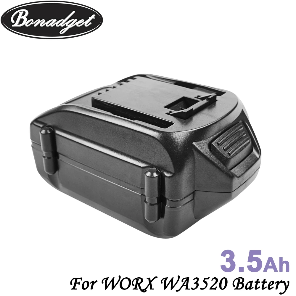 Сменный литий ионный аккумулятор Bonadget 20 в 3500 мАч для WORX WA3525 WA3742 WG155 WG160 WG255 WG545 WA3520