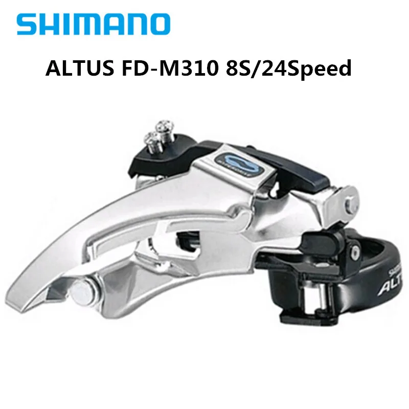 SHIMANO ALTUS FD-M310/FD-M410 передний циферблат 7-8 Скорость 24 скорость горный велосипед передний переключатель 34,9 мм Калибр