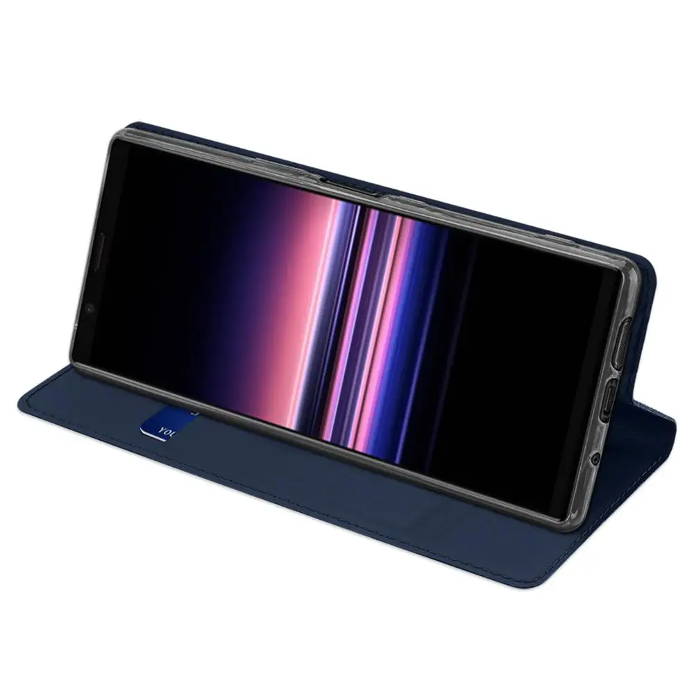 Чехол для sony Xperia 5, Кожаный противоударный чехол-подставка для sony Xperia 5 Xperia5, чехлы