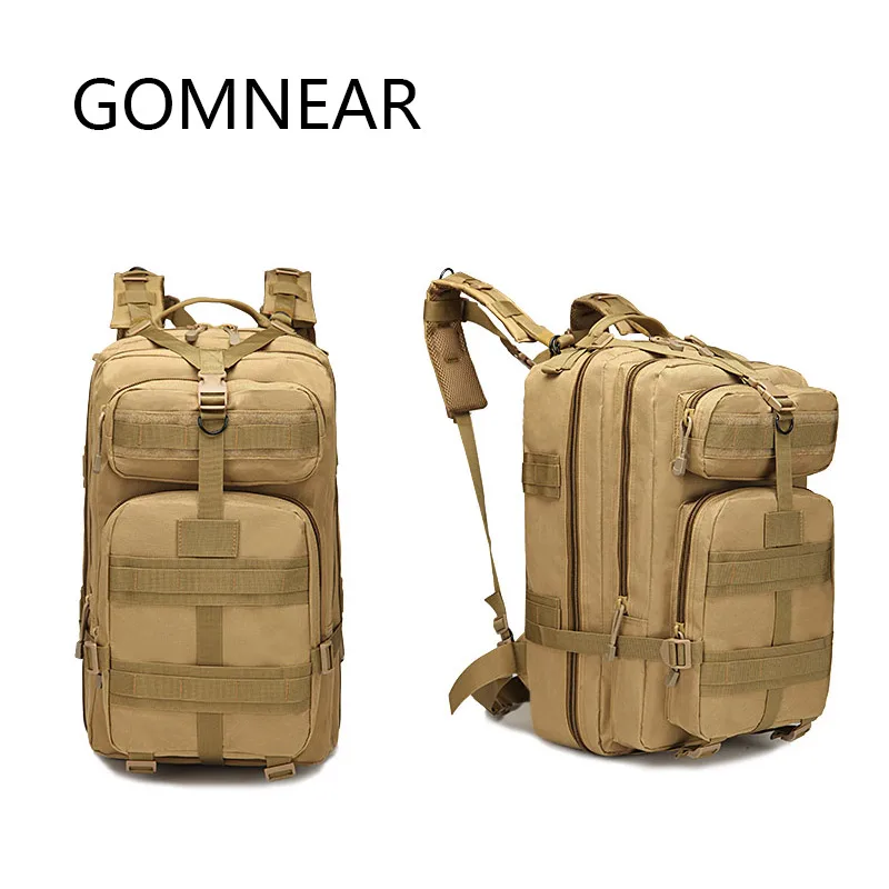 

GOMNEAR 45L Tactical Backpack Military 1000D Hiking Backpacks Travel Camping Bag Army Trekking Outdoor Bag Waterproof Hunting