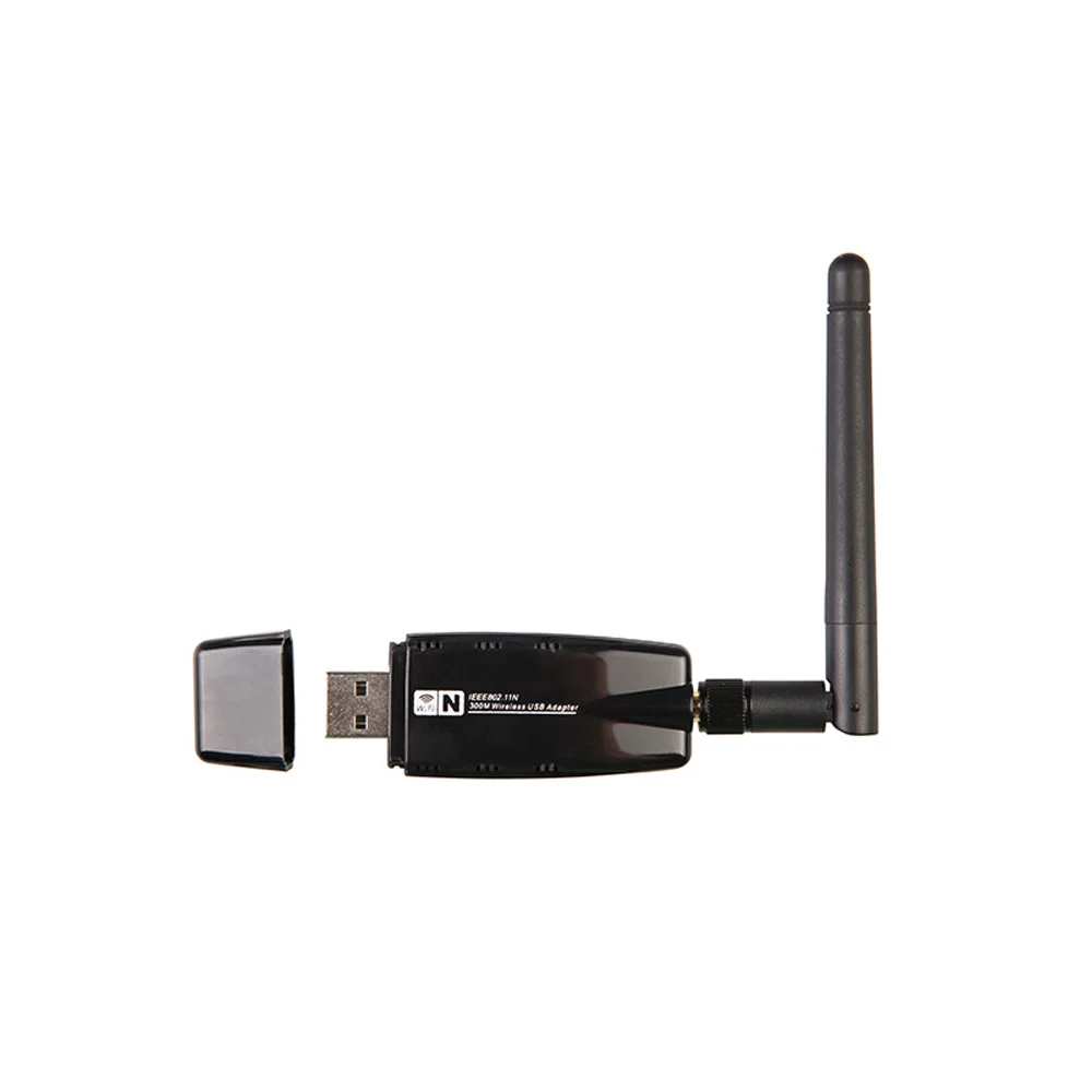 Чипсет CHANEVE Realtek RTL8191 300 Мбит/с беспроводной usb-адаптер 802.11N Wi-Fi ключ 2,4 ГГц адаптер Wi-Fi с антенной 2 дБ