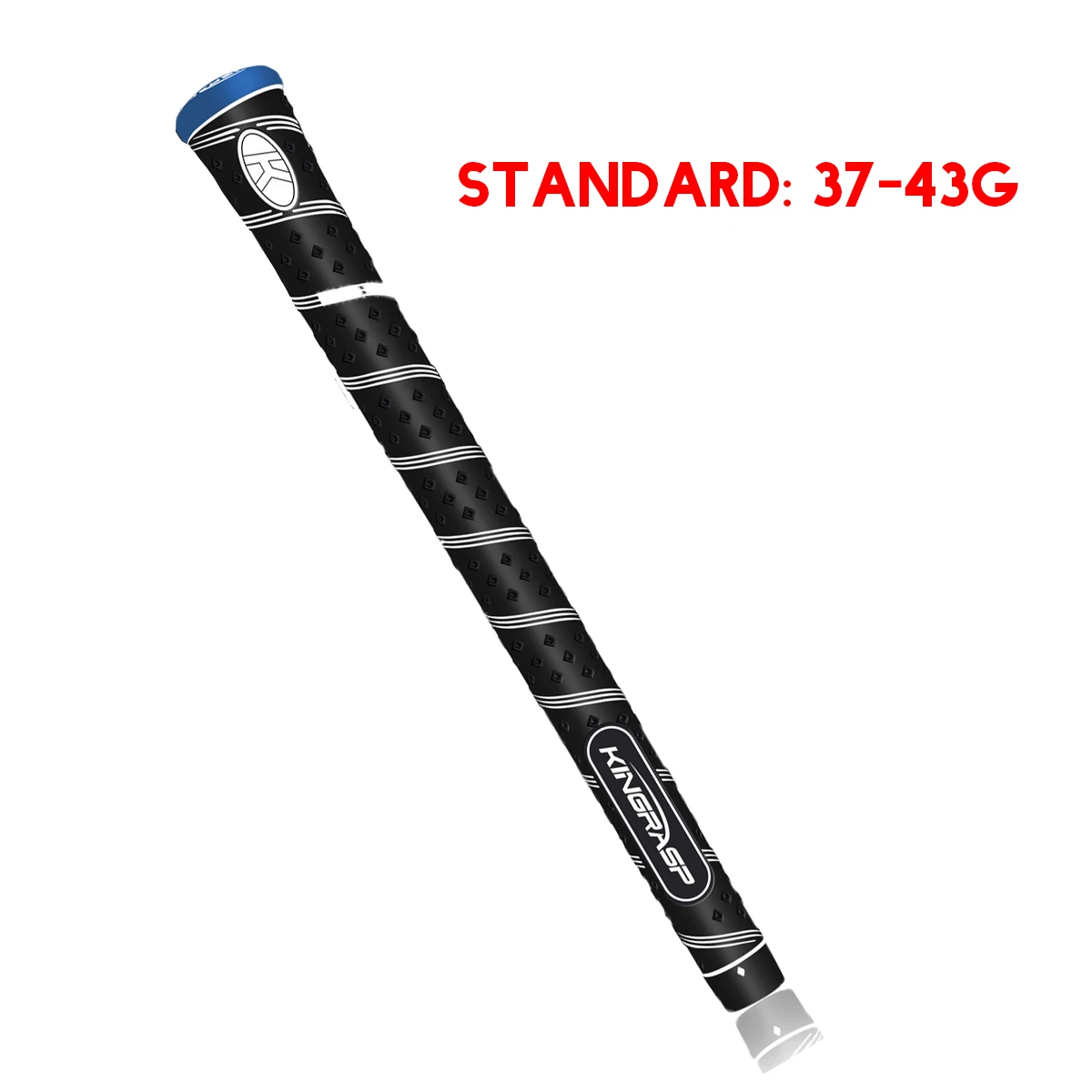 black standard Новая рукоятка клюшек для гольфа стандартная/средняя рукоятка клюшки для гольфа резиновая ручка клюшки для гольфа противоскользящая рукоятка для гольфа 5 цветов на выбор 1 штука - Цвет: black standard