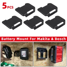 Support de stockage de batterie pour appareils de fixation Makita 18V, 3/5 pièces, support de stockage mural pour machines électriques, outils de batterie