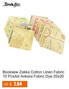 Booksew африканская Анкара льняная ткань Парижская тема Атласная Ткань Скатерть DIY сумка занавес Tissu лоскутное Zakka швейный материал