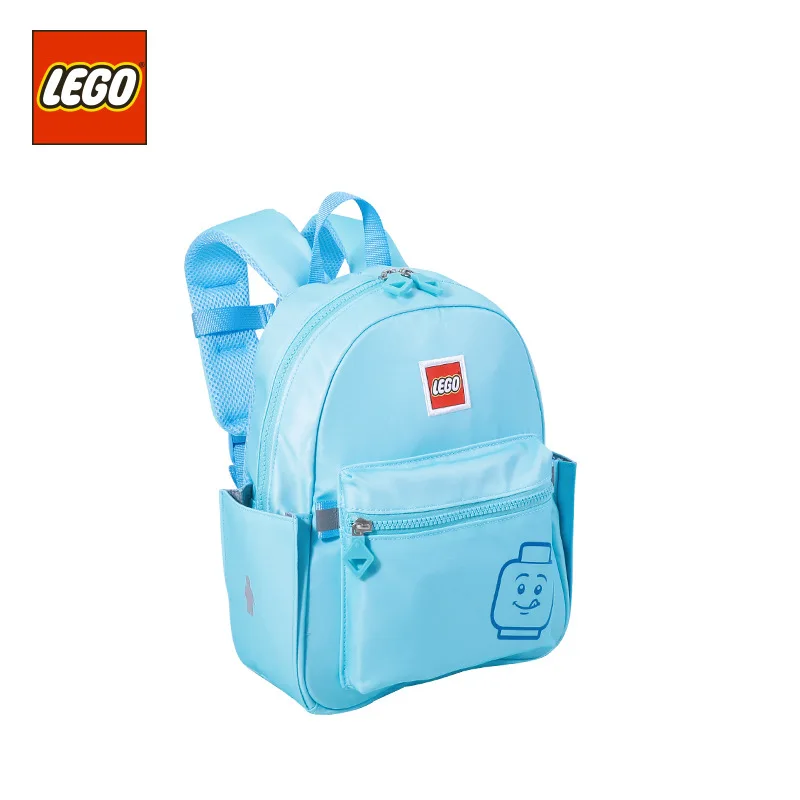 Lego LEGO New Style CHILDREN'S School Bags Macarons Backpack 312-Year-Old GIRL'S And BOY'S Spine-Backpack