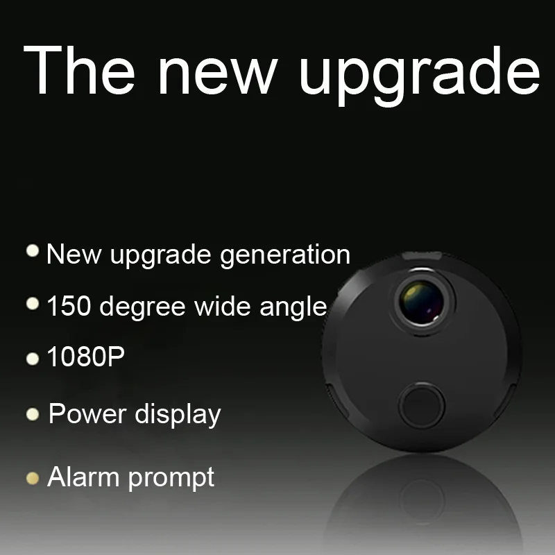 

HDQ15 Mini WiFi IP Camera 1080P HD Home Security Pocket Camera Power Display Alarm Outdoor Sports Camera Support TF Card