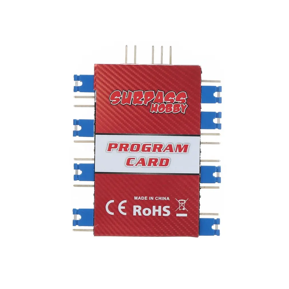 

Plug-in Programming Card Air ESC Progranmmer Programming Card for FMS RocHobby ESC RC Boat Accessories
