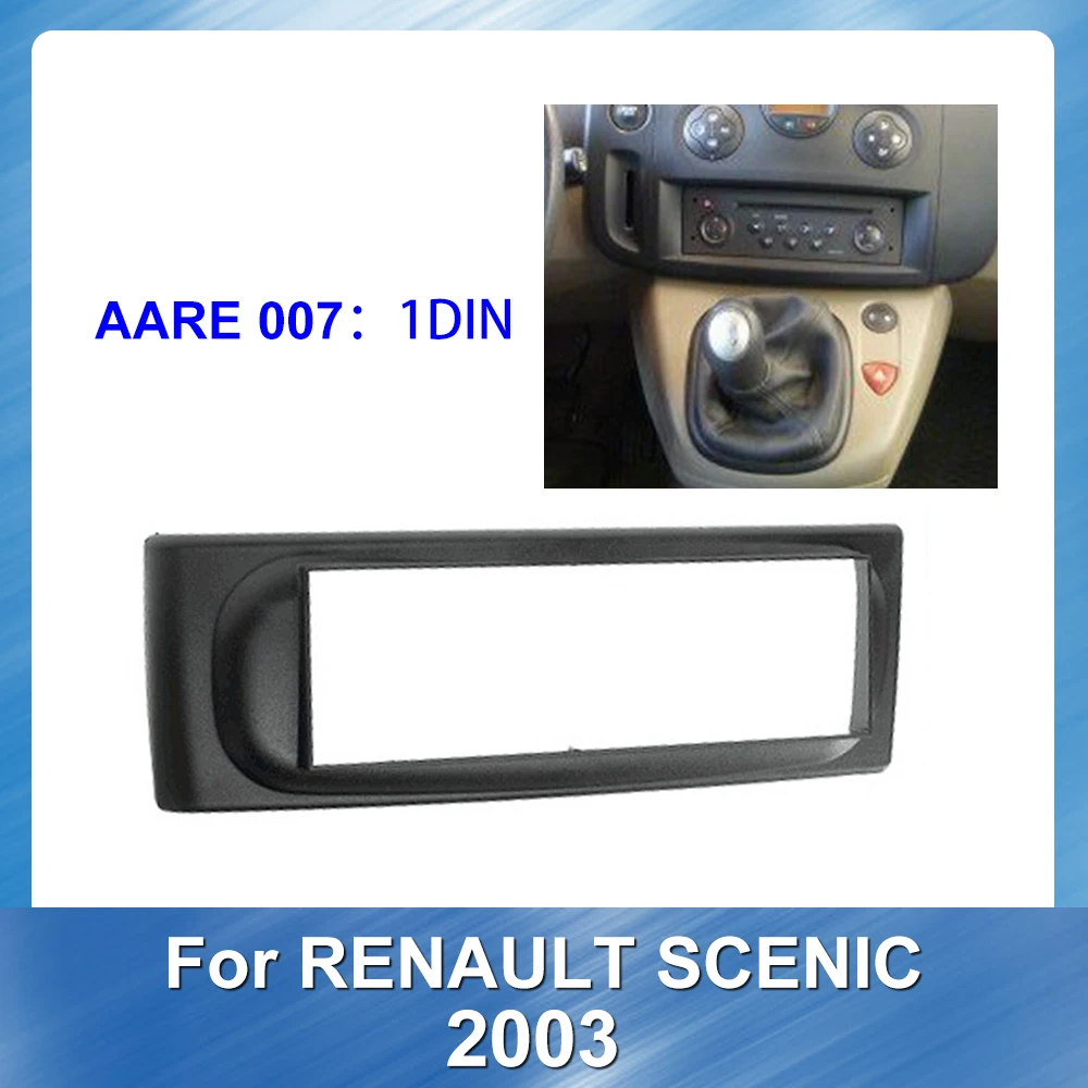 2DIN Автомобильная радиоустановка Fascia Для Renault Scenic 2003 автомобильный комплект
