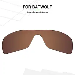 Mryok против царапин ПОЛЯРИЗОВАННЫЕ замены Оптические стёкла для Batwolf Солнцезащитные очки для женщин Бронзовый коричневый