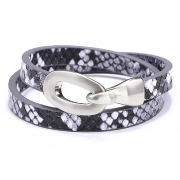 

Ms Fashion Bangle Bracelets For Women participants in Boho Vintage Leather Bracelet Christmas Punk Jewelry