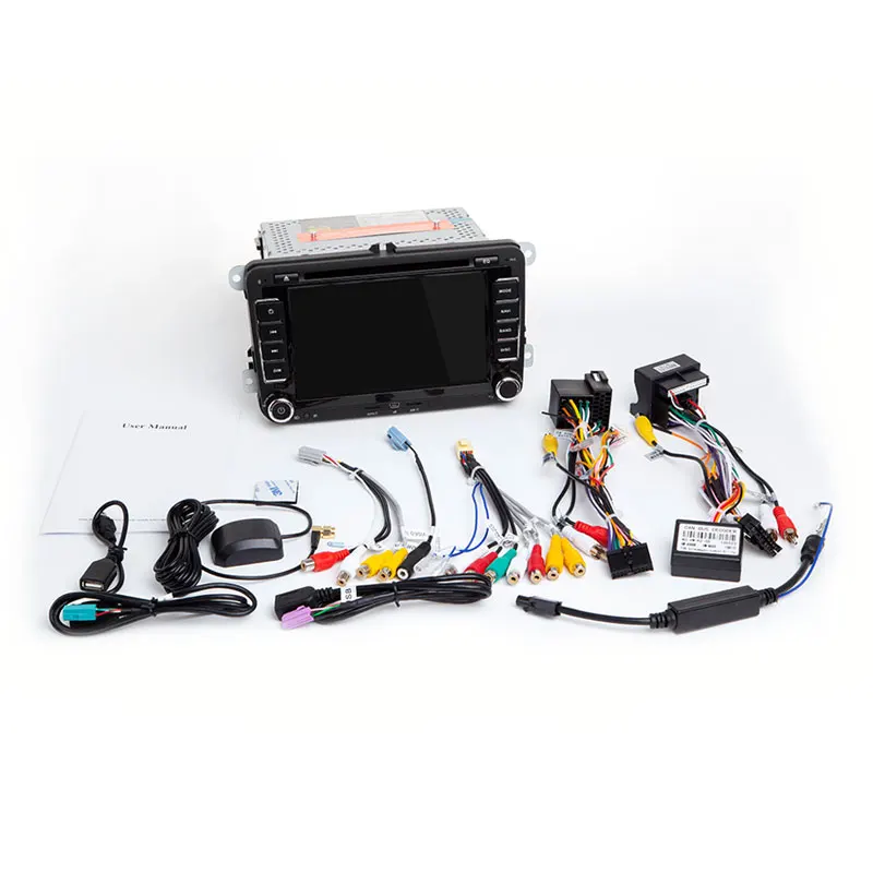 Cheap 2 Din Car DVD Player For VW Volkswagen Passat b6 b7 amarok Skoda Octavia Superb 2 T5 Golf 5 Polo Seat leon Radio GPS Navigation 5