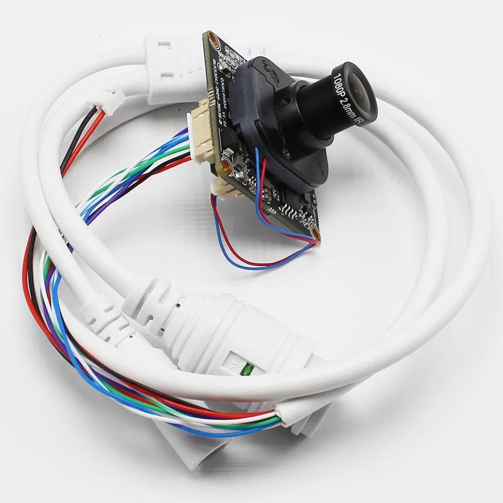 Ip камера для самостоятельной сборки плата модуля RJ45 кабель 1080P 48 в POE Serveillance ONVIF H.265
