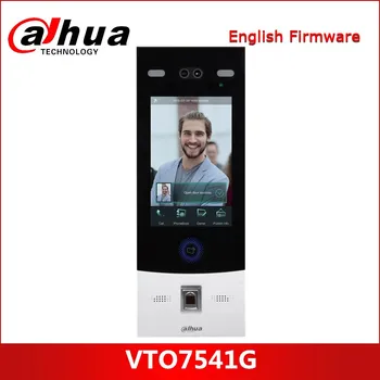 

Dahua 8 inch Digital Face Recognition Outdoor Station VTO7541G Support Face Fingerprint Password Card Unlock liveness detection