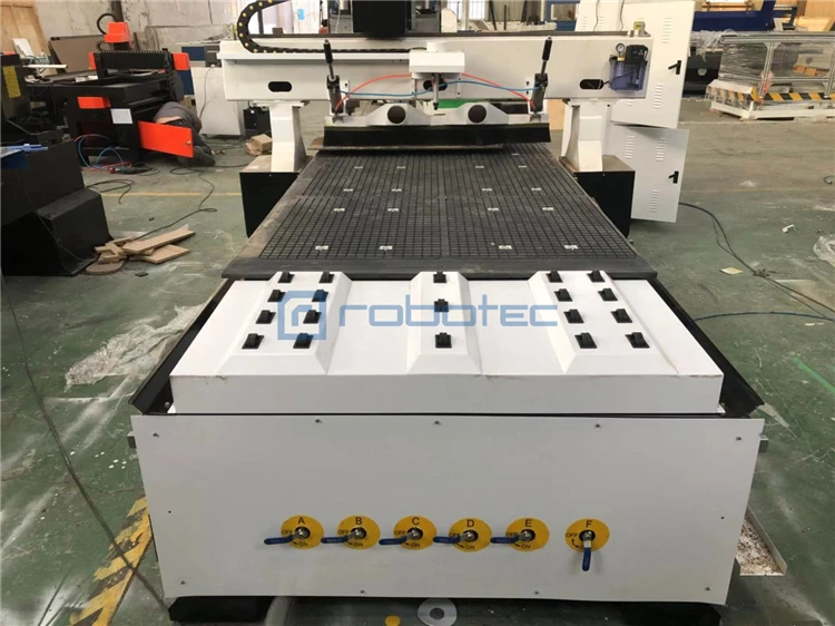 Китайский завод древесины cnc гравировальный станок 1325 машина 4 оси atc