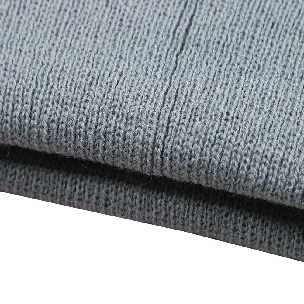 Женская зимняя шапка шапочка с помпоном шапка бини шапка-собачка כwool Wool шерстяная однотонная вязаная шапка зимняя Толстая теплая шапка повседневная спортивная Лыжная шапка# L