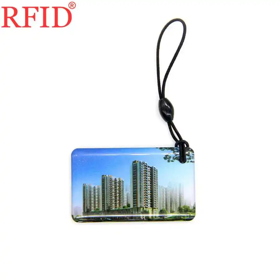 1pcs Random Color UID S50 1K 13,56 UID сбрасывающий клей ключевые бирки Сменные IC MFS50 NFC карты RFID IC карты несколько вариантов брелока брелок 1 шт - Цвет: 1pcs Random Color